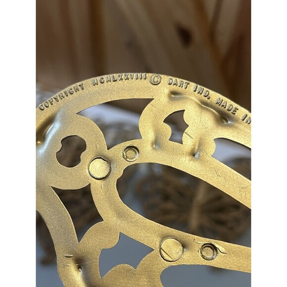 VINTAGE Dart Inc Homco Burwood Butterfly Wall Hangings Huge Lot Brown Gold - Picture 11 of 12